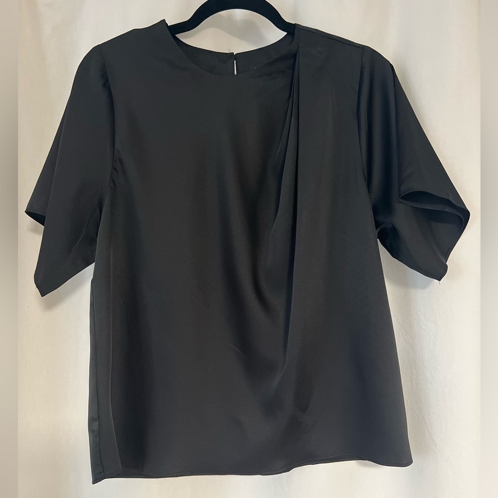 Banana Republic DRAPED-NECK BLOUSE